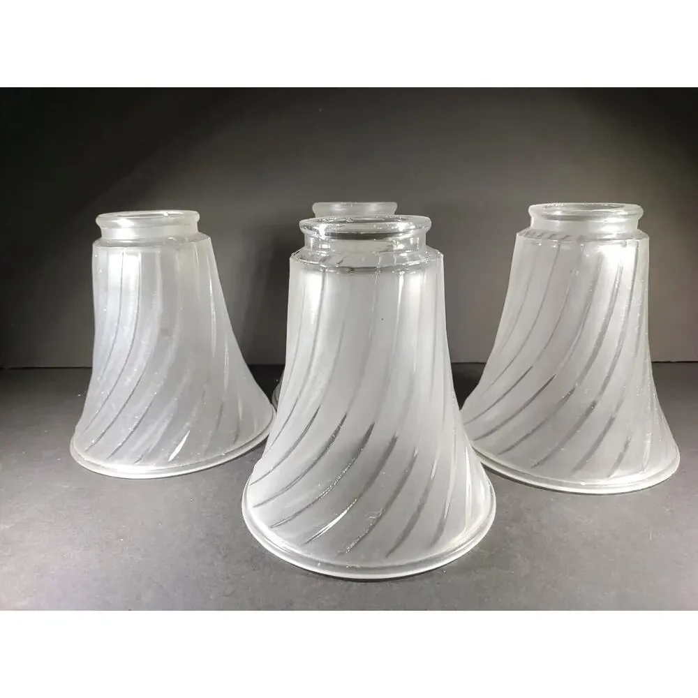 Ceiling Fan Replacement Shades Lot Of 4 2 1/4